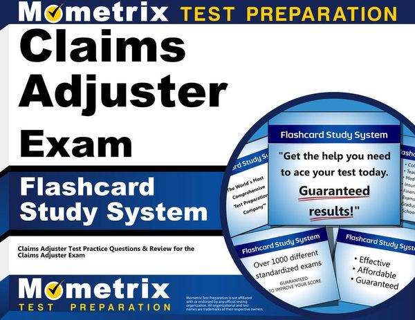 Produktbild: Claims Adjuster Exam Flashcard Study System
