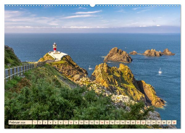 Produktbild: Nordspanien, Meer, endlose Str&auml;nde, Geschichte und Kultur by VogtArt (Wandkalender 2026 DIN A2 quer), CALVENDO Monatskalender