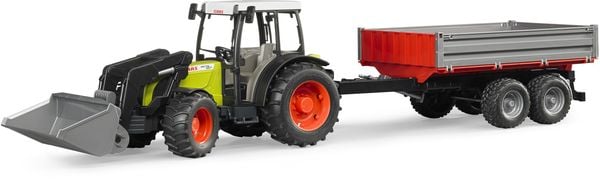 Bruder - Claas: Nectis 267F + Frontlader + Anhänger