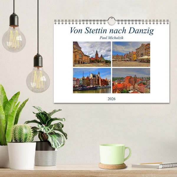 Produktbild: Von Stettin nach Danzig (Wandkalender 2026 DIN A4 quer), CALVENDO Monatskalender