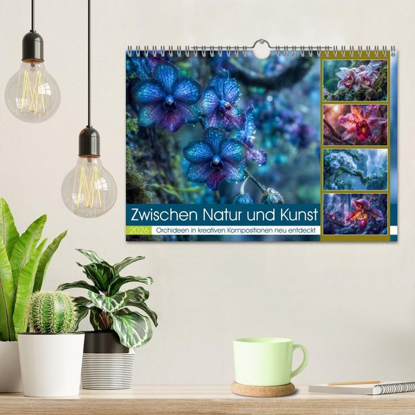 Produktbild: Zwischen Natur und Kunst (Wandkalender 2026 DIN A4 quer), CALVENDO Monatskalender
