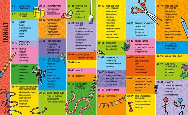Produktbild: Das super Spiel-Spa&szlig;-Ideenbuch