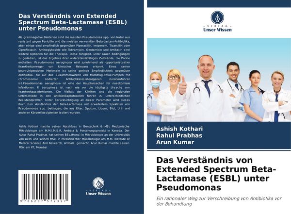 Produktbild: Das Verst&auml;ndnis von Extended Spectrum Beta-Lactamase (ESBL) unter Pseudomonas