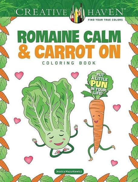Produktbild: Creative Haven Romaine Calm & Carrot On Coloring Book