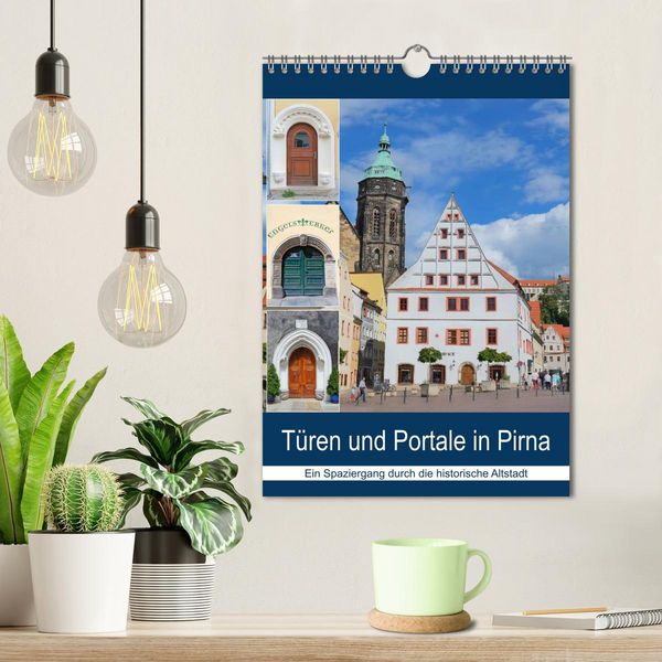 Produktbild: T&uuml;ren und Portale in Pirna (Wandkalender 2026 DIN A4 hoch), CALVENDO Monatskalender