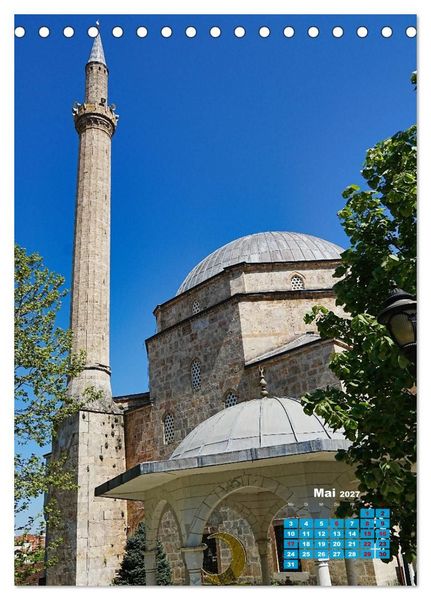 Produktbild: Christliches und muslimisches Kosovo (Tischkalender 2027 DIN A5 hoch), CALVENDO Monatskalender