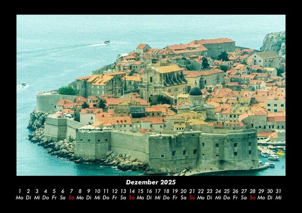 Produktbild: Kroatien 2025 Fotokalender DIN A3
