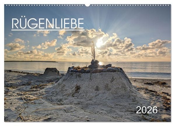 Rügenliebe 2026 (Wandkalender 2026 DIN A2 quer), CALVENDO Monatskalender