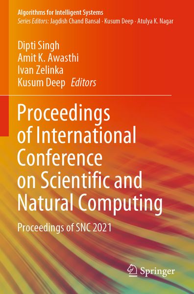 Produktbild: Proceedings of International Conference on Scientific and Natural Computing