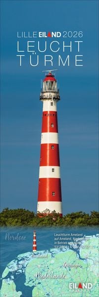 Produktbild: LilleEiland Lesezeichen & Kalender 2026