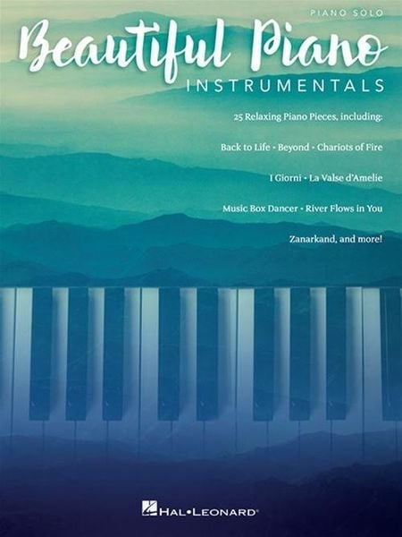 Produktbild: Beautiful Piano Instrumentals - Piano Solo Songbook Sheet Music 24 Contemporary Piano Solo Arrangements with Bonus Arwen's Vigil Cello Part Intermediate to Advanced Piano Collection