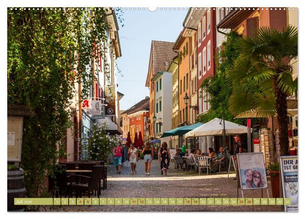 Produktbild: Bad S&auml;ckingen - Charmantes St&auml;dtchen am Rhein (hochwertiger Premium Wandkalender 2026 DIN A2 quer), Kunstdruck in Hochglanz