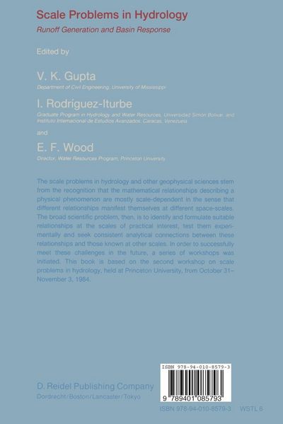 Produktbild: Scale Problems in Hydrology
