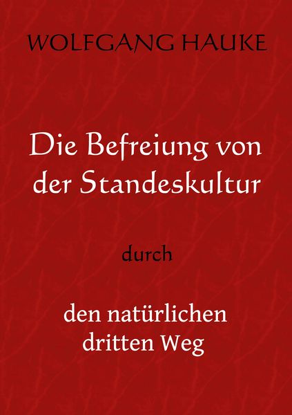 Produktbild: Die Befreiung von der Standeskultur