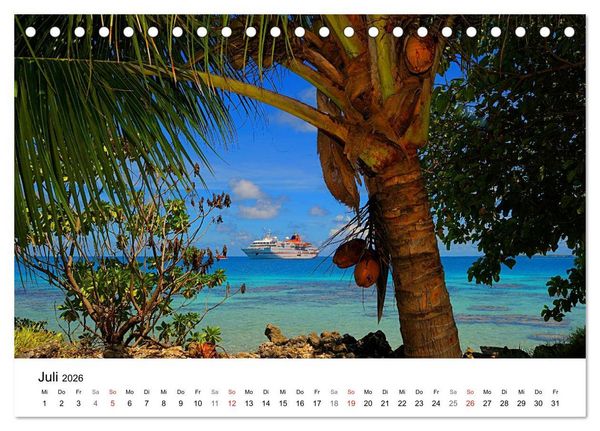 Produktbild: Expeditions-Kreuzfahrten MS BREMEN und MS HANSEATIC (Tischkalender 2026 DIN A5 quer), CALVENDO Monatskalender