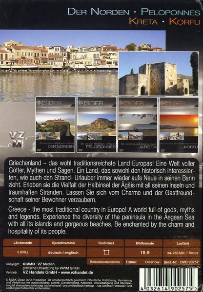 Produktbild: Insider - Griechenland-Paket [4 DVDs]