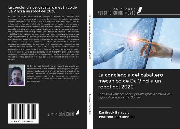 Produktbild: La conciencia del caballero mec&aacute;nico de Da Vinci a un robot del 2020