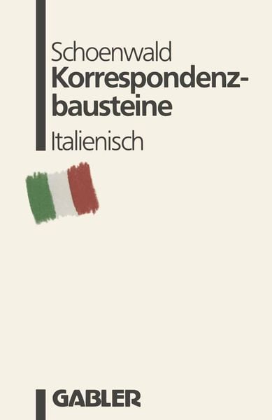Produktbild: Korrespondenzbausteine Italienisch