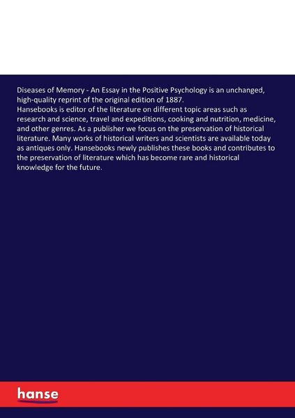 Produktbild: Diseases of Memory