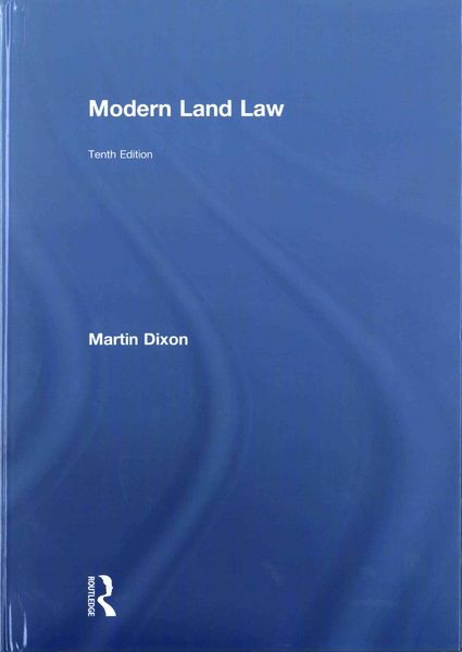Produktbild: Dixon, M: Modern Land Law