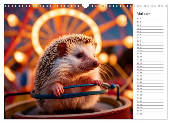 Produktbild: Stachelstars (Wandkalender 2027 DIN A3 quer), CALVENDO Monatskalender