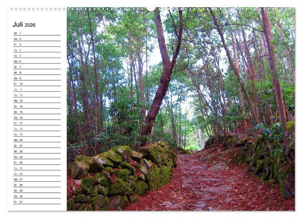 Produktbild: Jakobsweg - Camino Portugues (hochwertiger Premium Wandkalender 2026 DIN A2 quer), Kunstdruck in Hochglanz