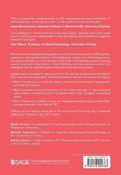 Produktbild: Assessment and Case Formulation in Cognitive Behavioural Therapy