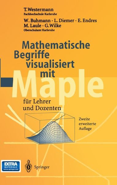 Produktbild: Mathematische Begriffe visualisiert mit Maple