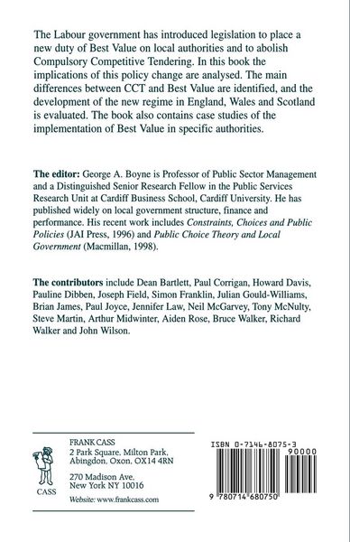 Produktbild: Managing Local Services