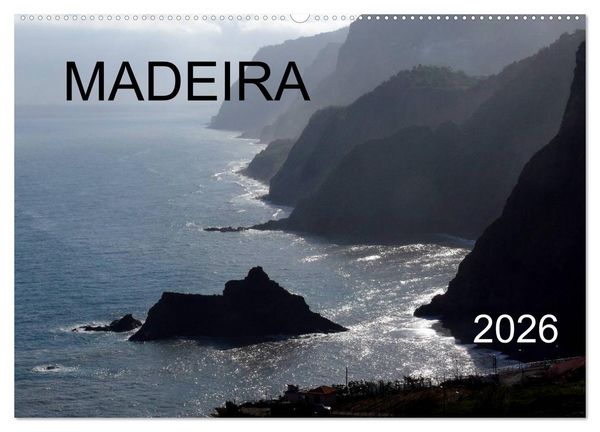Madeira 2026 (Wandkalender 2026 DIN A2 quer), CALVENDO Monatskalender