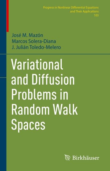 Produktbild: Variational and Diffusion Problems in Random Walk Spaces