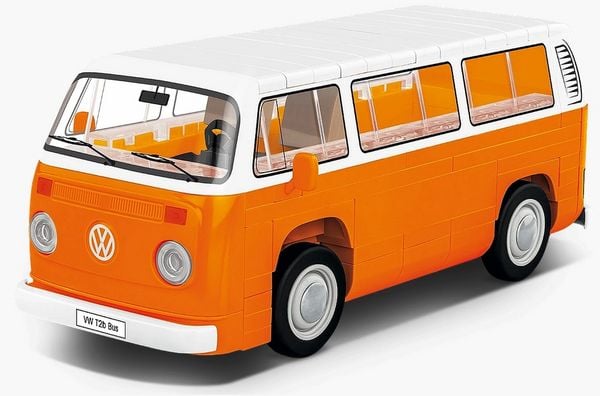 Produktbild: COBI Action Town 24621 - Volkswagen T2b Bus, Bausatz 1:35, 145 Klemmbausteine