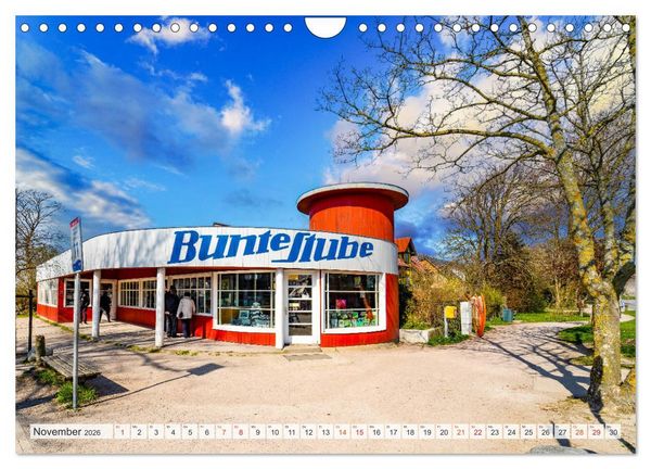 Produktbild: Ahrenshoop Impressionen (Wandkalender 2026 DIN A4 quer), CALVENDO Monatskalender