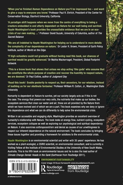 Produktbild: Human Dependence on Nature