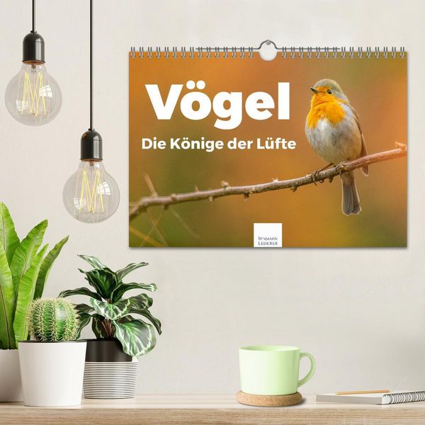 Produktbild: V&ouml;gel - Die K&ouml;nige der L&uuml;fte (Wandkalender 2026 DIN A4 quer), CALVENDO Monatskalender