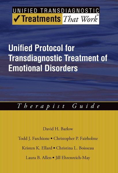 Produktbild: Unified Protocol for Transdiagnostic Treatment of Emotional Disorders