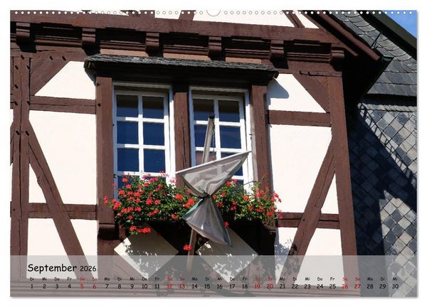 Produktbild: Fachwerkromantik in Hofheim am Taunus (Wandkalender 2026 DIN A2 quer), CALVENDO Monatskalender