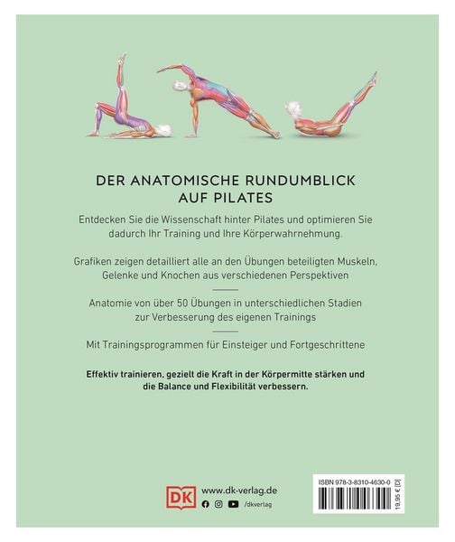 Produktbild: Pilates - Die Anatomie verstehen