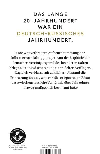 Produktbild: Das deutsch-russische Jahrhundert