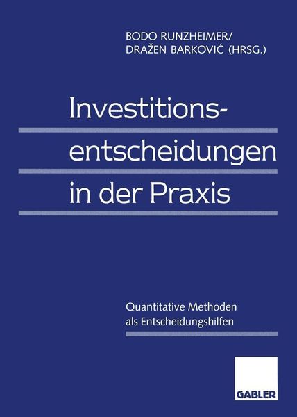 Produktbild: Investitionsentscheidungen in der Praxis
