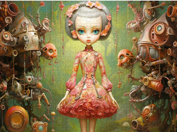 Produktbild: CALVENDO Puzzle Verspielte Technik | 2000 Teile Lege-Gr&ouml;&szlig;e 90x67cm Foto-Puzzle f&uuml;r gl&uuml;ckliche Stunden