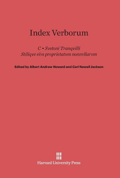 Produktbild: Index Verborum
