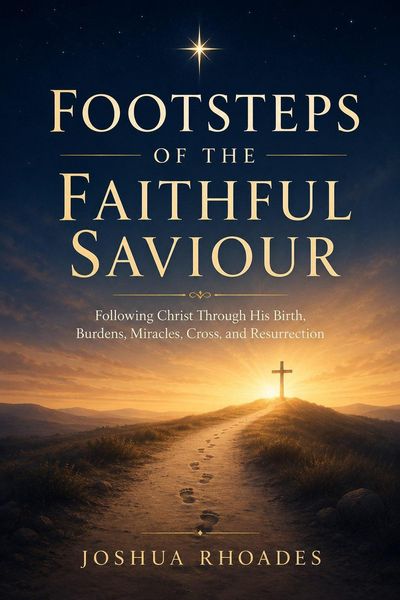 Produktbild: Footsteps of the Faithful Saviour - Following Christ Through His Birth, Burdens, Miracles, Cross, and Resurrection