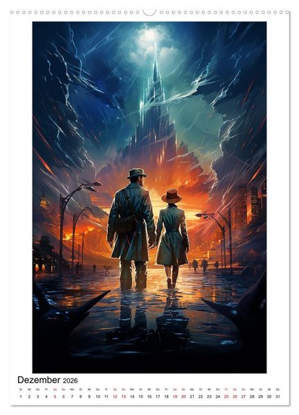 Produktbild: Filme, die nie gedreht wurden (Wandkalender 2026 DIN A2 hoch), CALVENDO Monatskalender