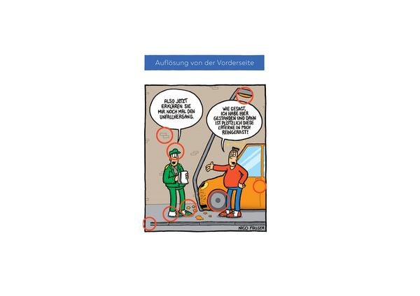 Produktbild: Finde den Fehler - Band Nr.2 - Bildersuchr&auml;tsel mit Cartoons