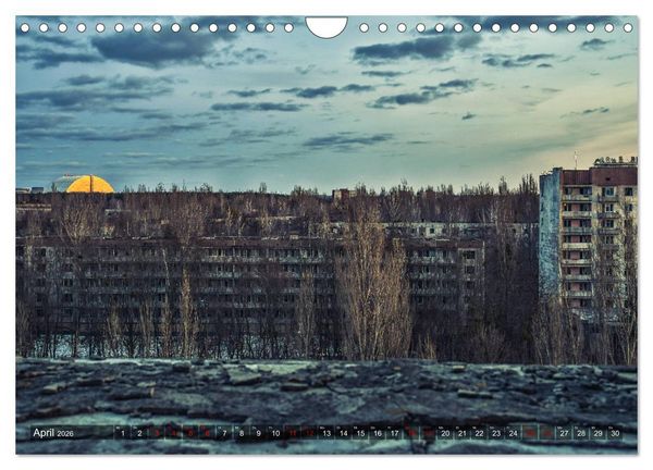 Produktbild: Tschernobyl - Prypjat - Die radioaktive Geisterstadt (Wandkalender 2026 DIN A4 quer), CALVENDO Monatskalender