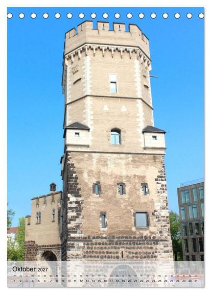Produktbild: Geschichtstr&auml;chtiges K&ouml;ln (Tischkalender 2027 DIN A5 hoch), CALVENDO Monatskalender