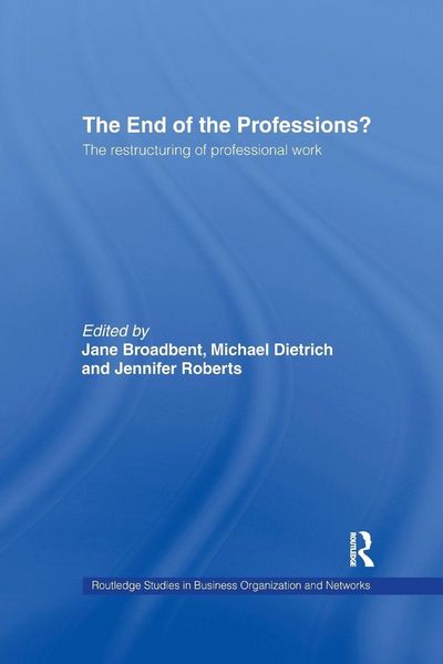 Produktbild: The End of the Professions?