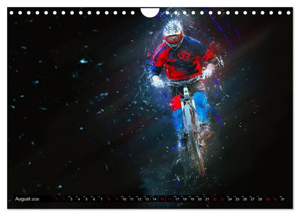 Produktbild: Downhill Explosion (Wandkalender 2026 DIN A4 quer), CALVENDO Monatskalender