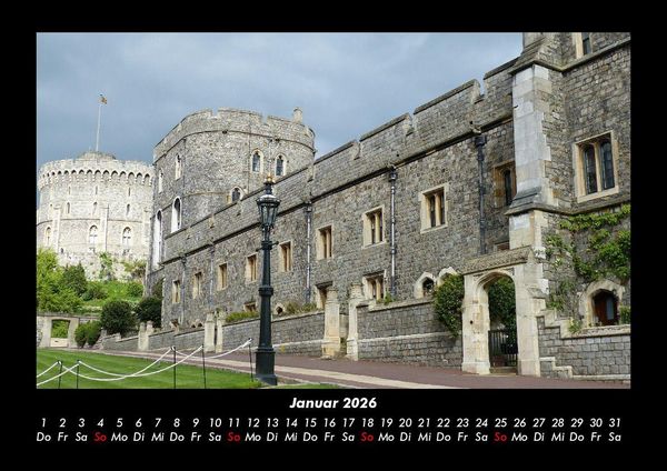 Produktbild: London 2026 Fotokalender DIN A3